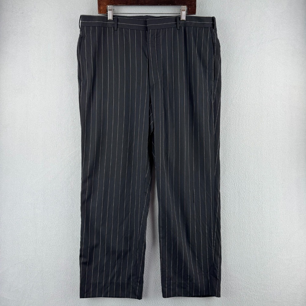 Vintage Polo Ralph Lauren Pants Mens Fits 37x28 90s Flowy Wool Pleated